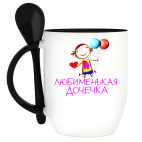 Кружка с ложкой