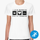 Женская спортивная футболка