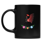 Кружка цветная UV-DTF