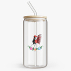 Банка с бамбуковой крышкой