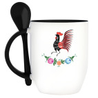 Кружка с ложкой