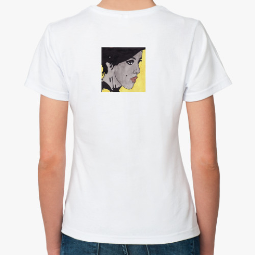 Классическая футболка с принтом Fabric