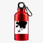 Металлическая бутылка 400 мл UV-DTF