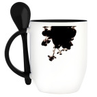 Кружка с ложкой