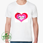 Мужская футболка органик