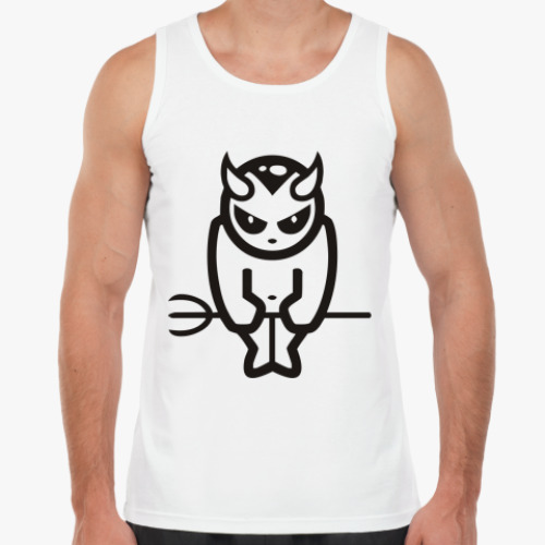 Майка с принтом Дьявол