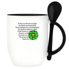 Кружка с ложкой