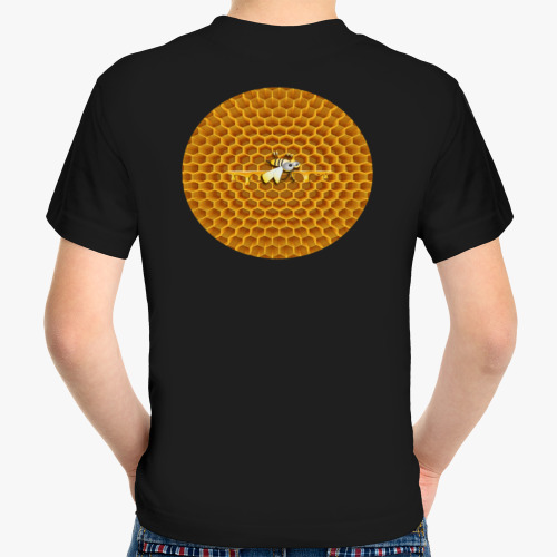 Детская футболка Трудовая пчела