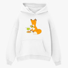 Толстовка худи оверсайз