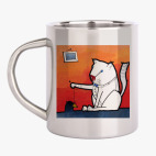 Кружка металлическая