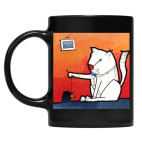 Кружка цветная UV-DTF