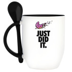 Кружка с ложкой