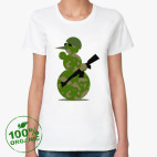 Женская футболка органик