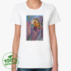 Женская футболка органик
