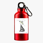 Металлическая бутылка 400 мл UV-DTF