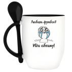 Кружка с ложкой