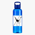 Прозрачная спортивная бутылка