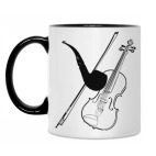 Кружка двухцветная