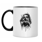 Кружка двухцветная