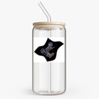 Банка с бамбуковой крышкой