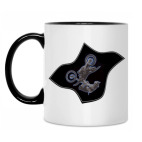 Кружка двухцветная