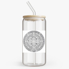 Банка с бамбуковой крышкой