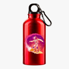 Металлическая бутылка 400 мл UV-DTF