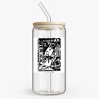 Банка с бамбуковой крышкой