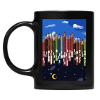 Кружка цветная UV-DTF