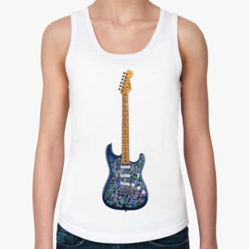 Женская майка с принтом Гитарка