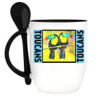 Кружка с ложкой