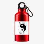 Металлическая бутылка 400 мл UV-DTF