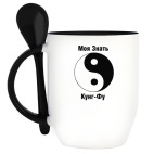 Кружка с ложкой