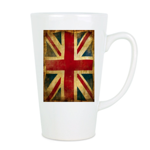 Чашка Латте с принтом Британия