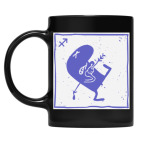 Кружка цветная UV-DTF