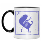 Кружка двухцветная