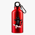 Металлическая бутылка 400 мл UV-DTF