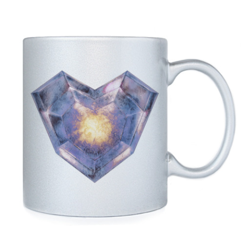 Кружка с принтом Warm Heart