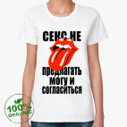Женская футболка органик