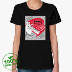 Женская футболка органик