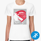 Женская спортивная футболка