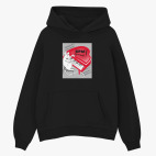 Толстовка худи оверсайз