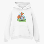 Толстовка худи оверсайз