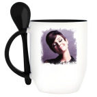 Кружка с ложкой