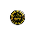 Значок 25 мм GOOD HASH Печать