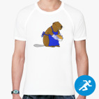 Мужская спортивная футболка