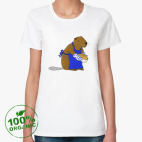 Женская футболка органик