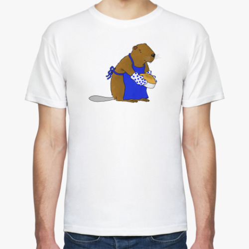 Футболка с принтом Кастор