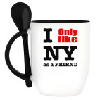 Кружка с ложкой