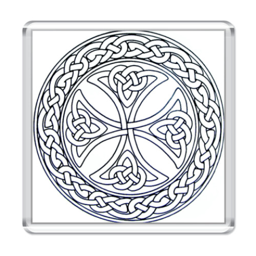 Магнит Магнит акриловый 6,5 x 6,5 см